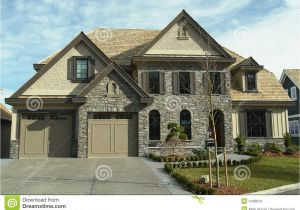 British Home Plans Large Home House Design Bc Royalty Free Stock Images