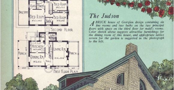 Builder Magazine House Plans 1925 American Builder Magazine House Plans Colonial