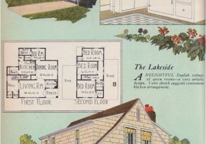 Builder Magazine House Plans 1925 Artistic English Cottage American Builder Magazine