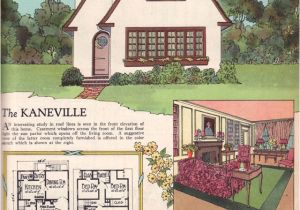 Builder Magazine House Plans 1925 Kaneville by American Builder Magazine English