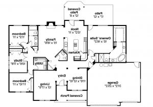 Building A Home Floor Plans Ranch House Plans Pleasanton 30 545 associated Designs