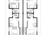 Building Plans for Duplex Homes Duplex House Plans Series PHP 2014006