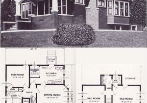 Bungalow Style Homes Floor Plans 17 Best Ideas About Vintage House Plans On Pinterest