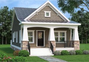 Buy Home Plans 2 Bed Bungalow House Plan with Vaulted Family Room