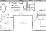 C Shaped Home Plans U Shaped House Floor Plan Small U Shaped House Plans
