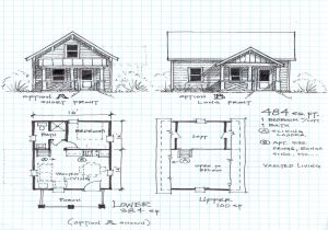 Cabin Home Floor Plans Small Cabin Plans with Loft and Porch Joy Studio Design