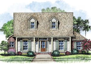 Cajun Style House Plans Acadian Cottage House Plans southern Acadian Style House