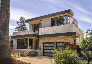 California Contemporary Home Plans Rustic and Modern Home In Burlingame California