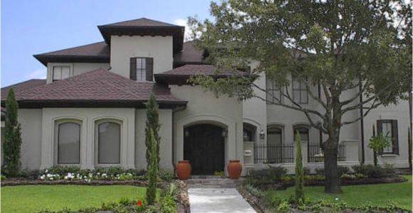 California Style Home Plans 5 Bedroom Spanish Style House Plan with 4334 Sq Ft 134 1339