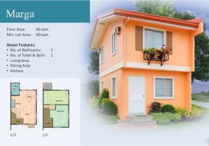 Camella Homes Design with Floor Plan Marga Model Camella Bulakan