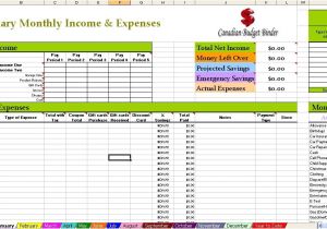 Canadian Home Income Plan Free Downloads Money Saving tools Canadian Budget Binder