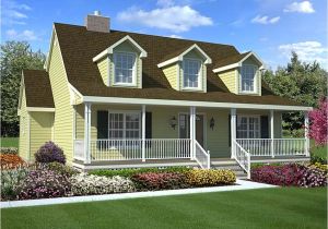 Cape Cod Homes Plans Cape Cod Style House with Porch Contemporary Style House