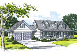 Cape Cod House Plans with attached Garage Cape Cod House Plans attached Garage Cottage House Plans