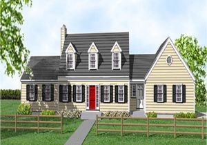 Cape Cod House Plans with attached Garage Compact Staircase Cape Cod Cottage House Plans Cape Cod