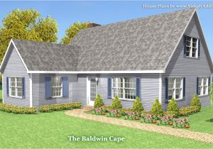 Cape Modular Home Plans Baldwin Modular Cape House Plans