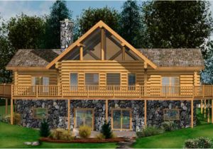 Caribou Log Home Floor Plan Wenatchee Log Home Floor Plan Caribou Creek Timber