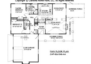 Carolina Small Home Plans Small Country Ranch House Plan Chp Sg 1248 Aa Sq Ft