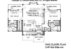 Carolina Small Home Plans Small Craftsman Bungalow House Plan Chp Sg 1596 Aa Sq Ft