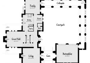 Castle Home Floor Plans Duncan Castle Plan by Tyree House Plans