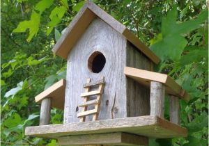 Cedar Bird House Plans Rustic Reclaimed Cedar Birdhouse Barn