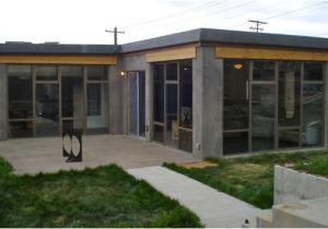 Cement Home Plans A Concrete Modern Passive solar Home Green Passive solar