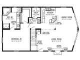 Chalet Home Floor Plan Chalet Tamarack