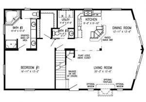 Chalet Home Floor Plan Chalet Tamarack