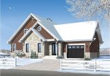 Chalet House Plans with attached Garage Chalet with Garage Added Drummond House Plans Blog