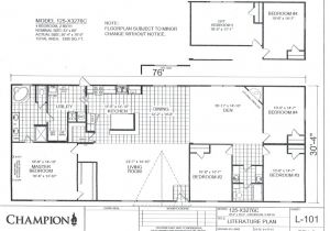 Champion Mobile Homes Floor Plans Champion Homes Double Wides