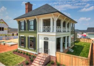 Charleston Style Home Plans Charleston Style Home with Double Porch and Brick