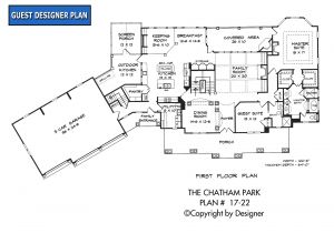 Chatham Home Plans Chatham Park House Plan House Plans by Garrell