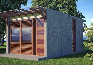 Cheap Home Building Plans P200k and Above Waffle Box House Protection Against