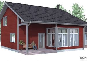 Cheap Small Home Plan Small House Plan Ch92 with Affordable Building Price and