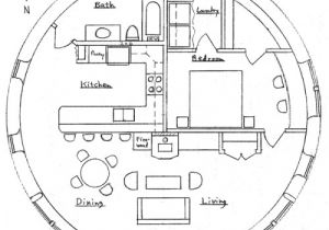 Circular Home Plans Round House Earthbag House Plans