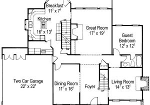 Classic American Homes Floor Plans Classic American Country Home 56117ad 2nd Floor Master
