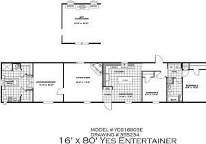 Clayton Single Wide Mobile Homes Floor Plans 16 X 80 Mobile Home Floor Plans Elegant Clayton Yes Series