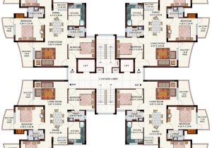 Cluster Home Floor Plans Ansals Tanushree Nh 24 Ghaziabad Apartment Flat