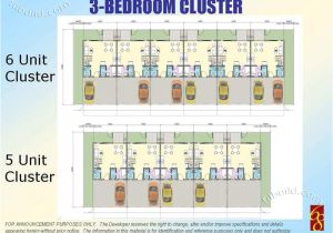 Cluster Home Floor Plans Real Estate Home Lot Sale at 3 Bedroom Cluster Floor Plan