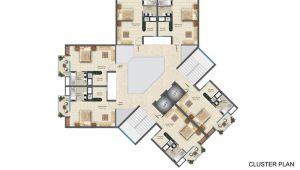 Cluster Home Plans Iitl Nimbus Palm Village Sector 22d Greater Noida