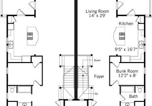 Coastal Duplex House Plans Dune Duplex Coastal Living southern Living House Plans