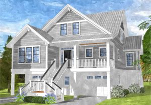 Coastal Home Plan Gray Bay Cottage Coastal Home Plans