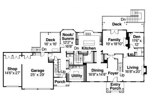 Colonial Home Floor Plans with Pictures Colonial House Plans Princeton 30 497 associated Designs