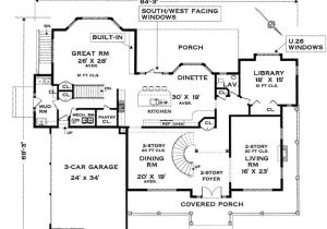 Colonial Home Floor Plans with Pictures Five Bedroom Colonial House Plan