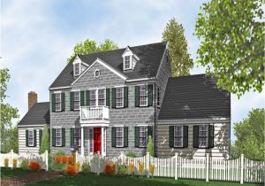 Colonial Home Plan Colonial Style Homes Colonial Two Story Home Plans for