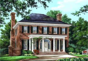 Colonial Home Plan House Plan 86225 at Familyhomeplans Com