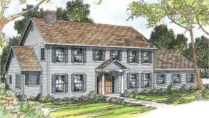 Colonial Home Plans Colonial House Plans Kearney 30 062 associated Designs