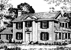 Colonial Home Plans Colonial House Plans Rossford 42 006 associated Designs