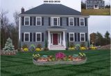 Colonial Home Plans Massachusetts Colonial Home Front Yard Landscape Design attleboro Ma