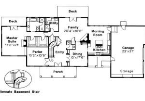 Colonial Homes Floor Plans Colonial House Plans Clairmont 10 041 associated Designs