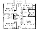 Colonial Homes Floor Plans Plan 44045td Center Hall Colonial House Plan Narrow Lot